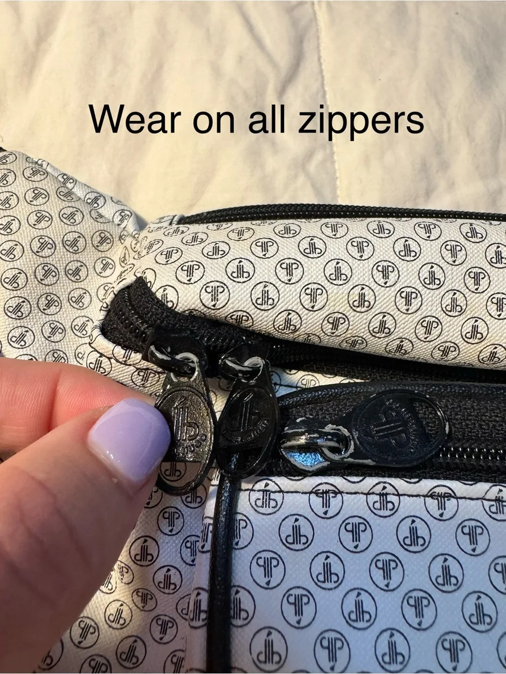 Vintage Y2K Daniel Hugo Monogram Waist Belt/ Crossbody Bag